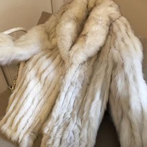 Authentic Fox Fur Coat